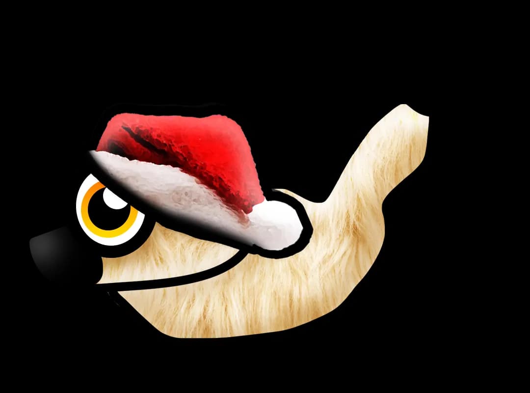 Christmas Dog MonkeySkin