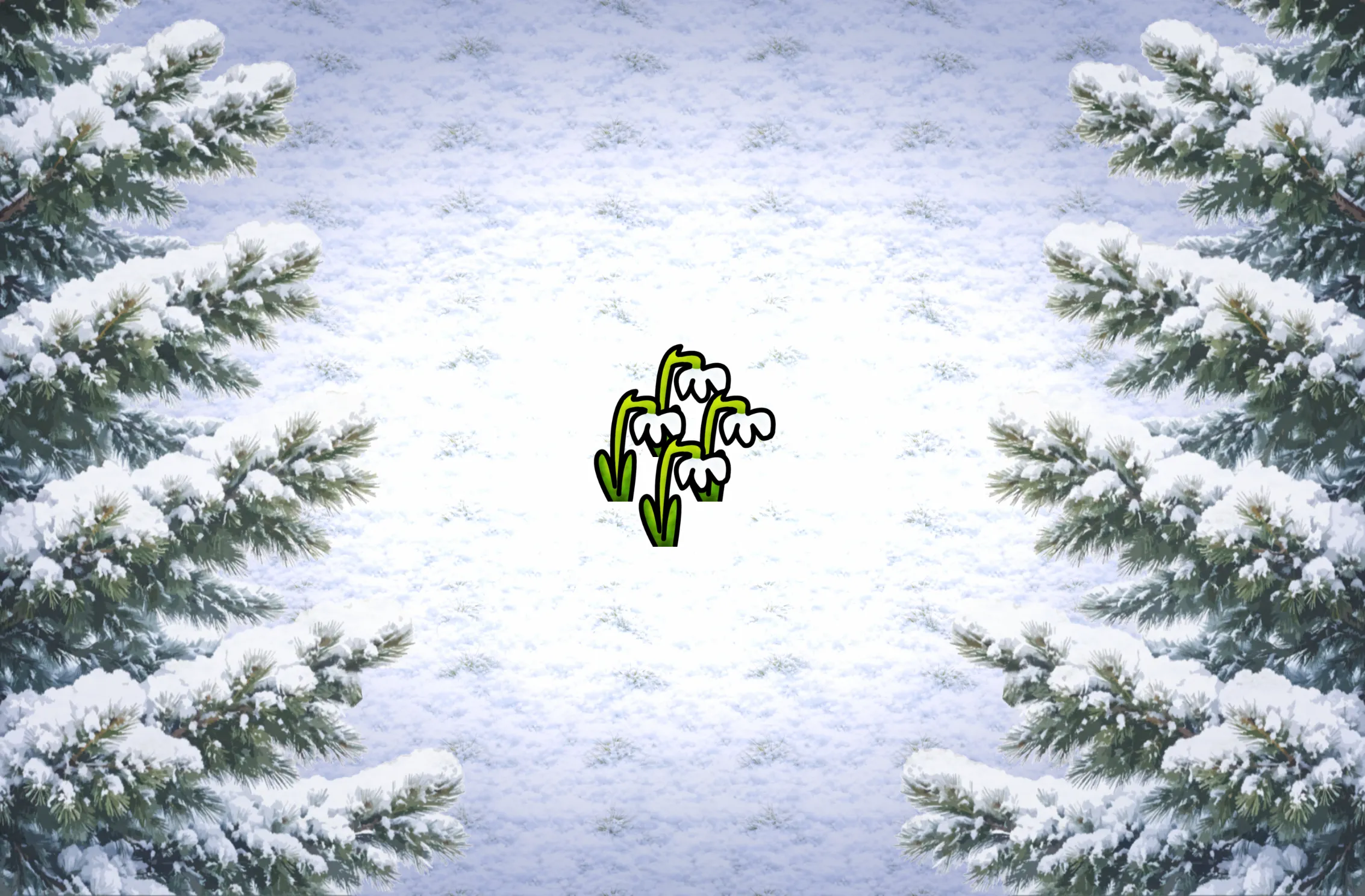 Snowy Forest Environment