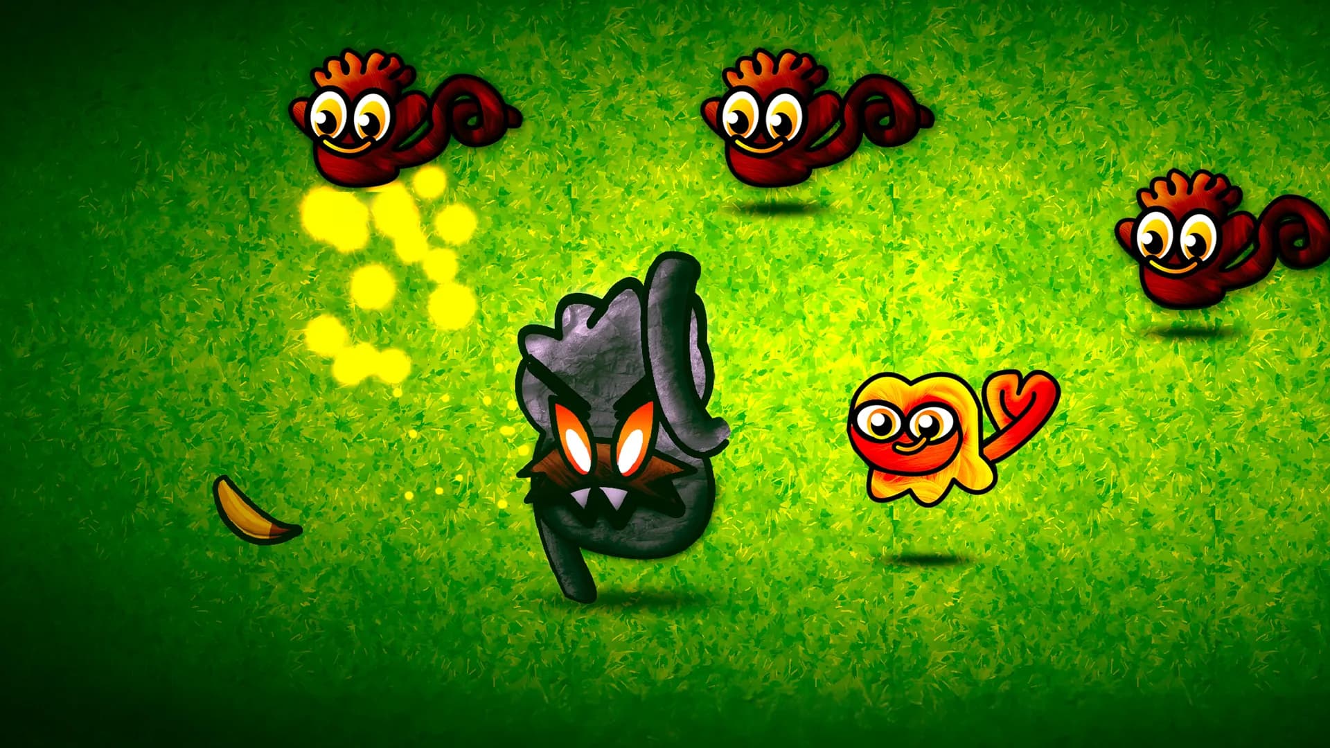 Boss Rush mode in Monkey Wave